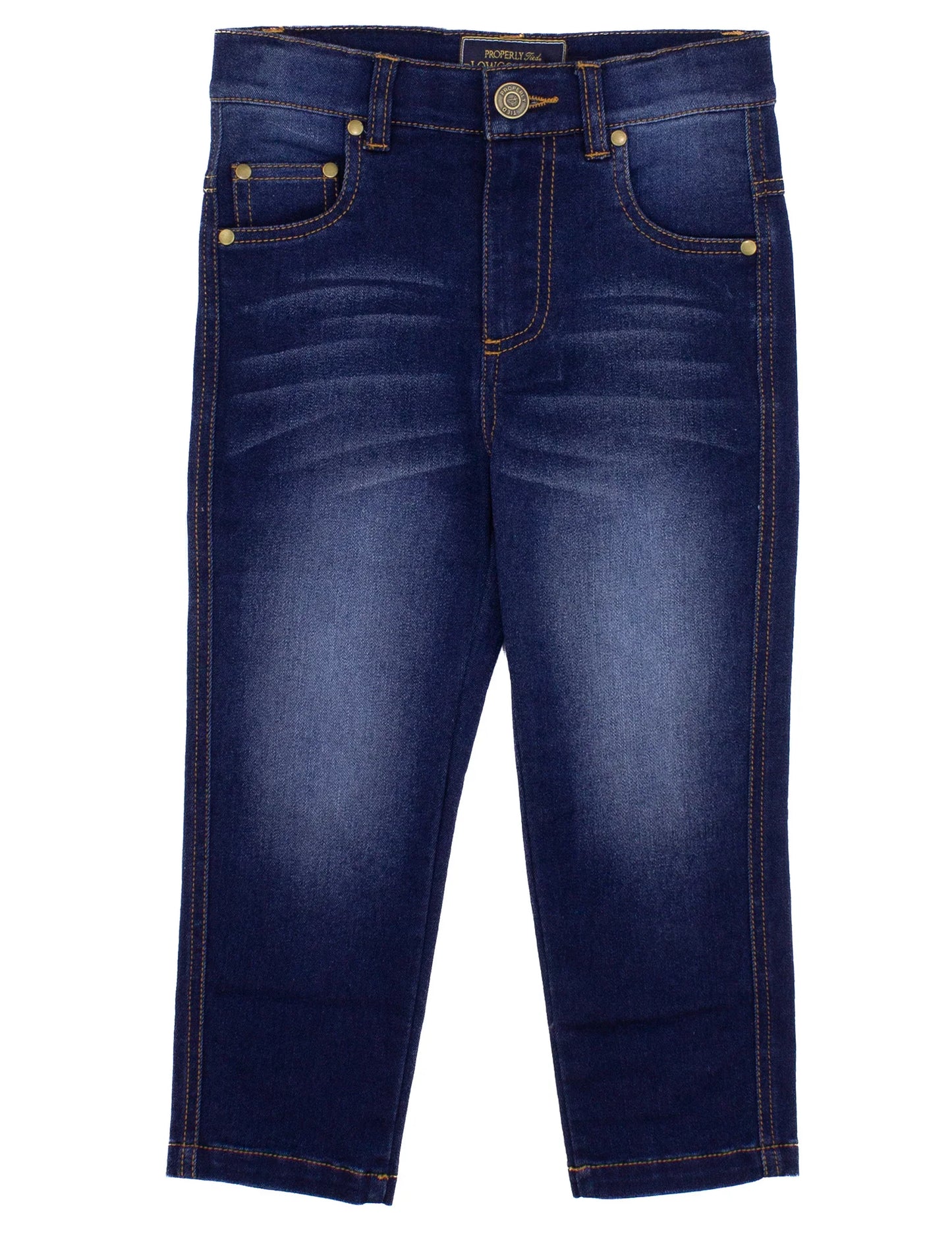 Properly Tied Boys Lowcountry Jean Dark Wash