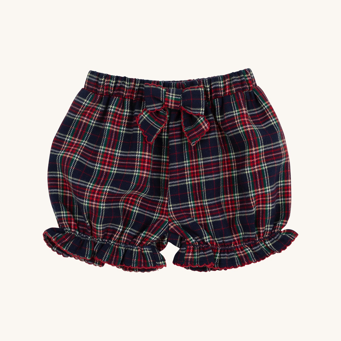 Beaufort Bonnet Natalie Knickers Winn Point Plaid with Richmond Red