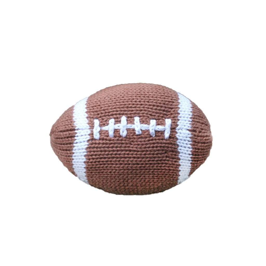 Zubels Phil the Football Knit Rattle