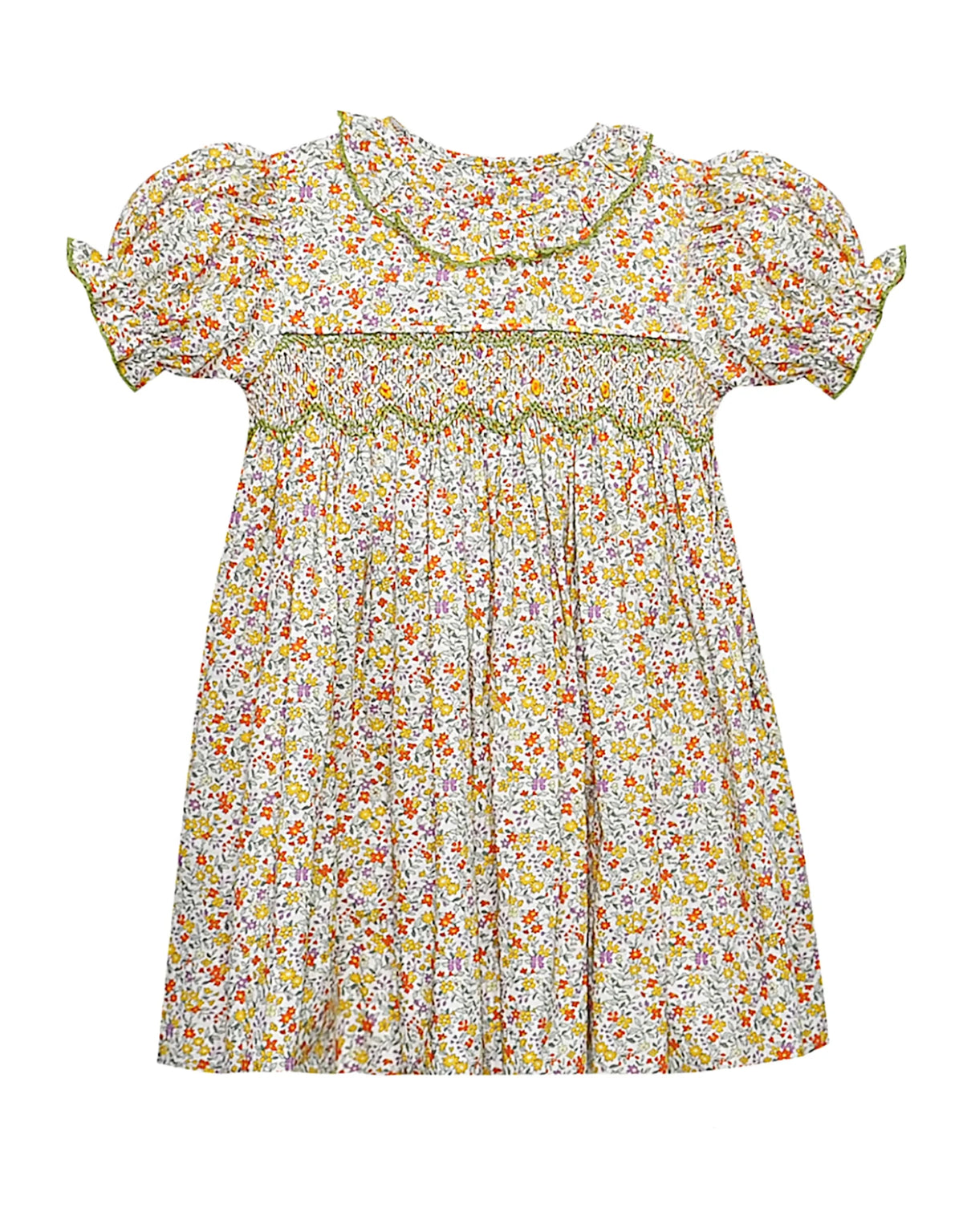 Remember Nguyen Yellow Flower Juliette Dress