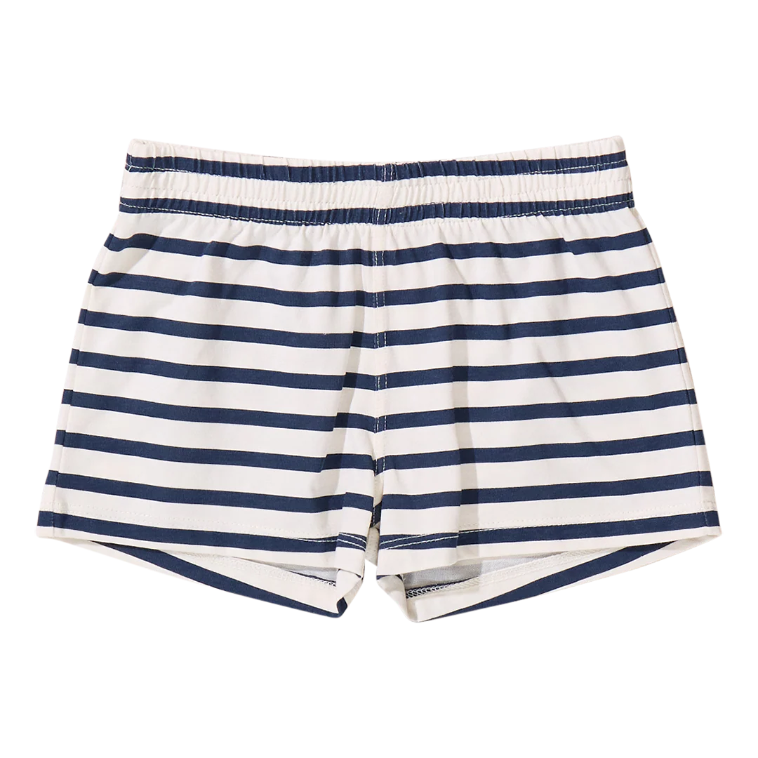 Coop by Pink Chicken sandbox short - navy stripe