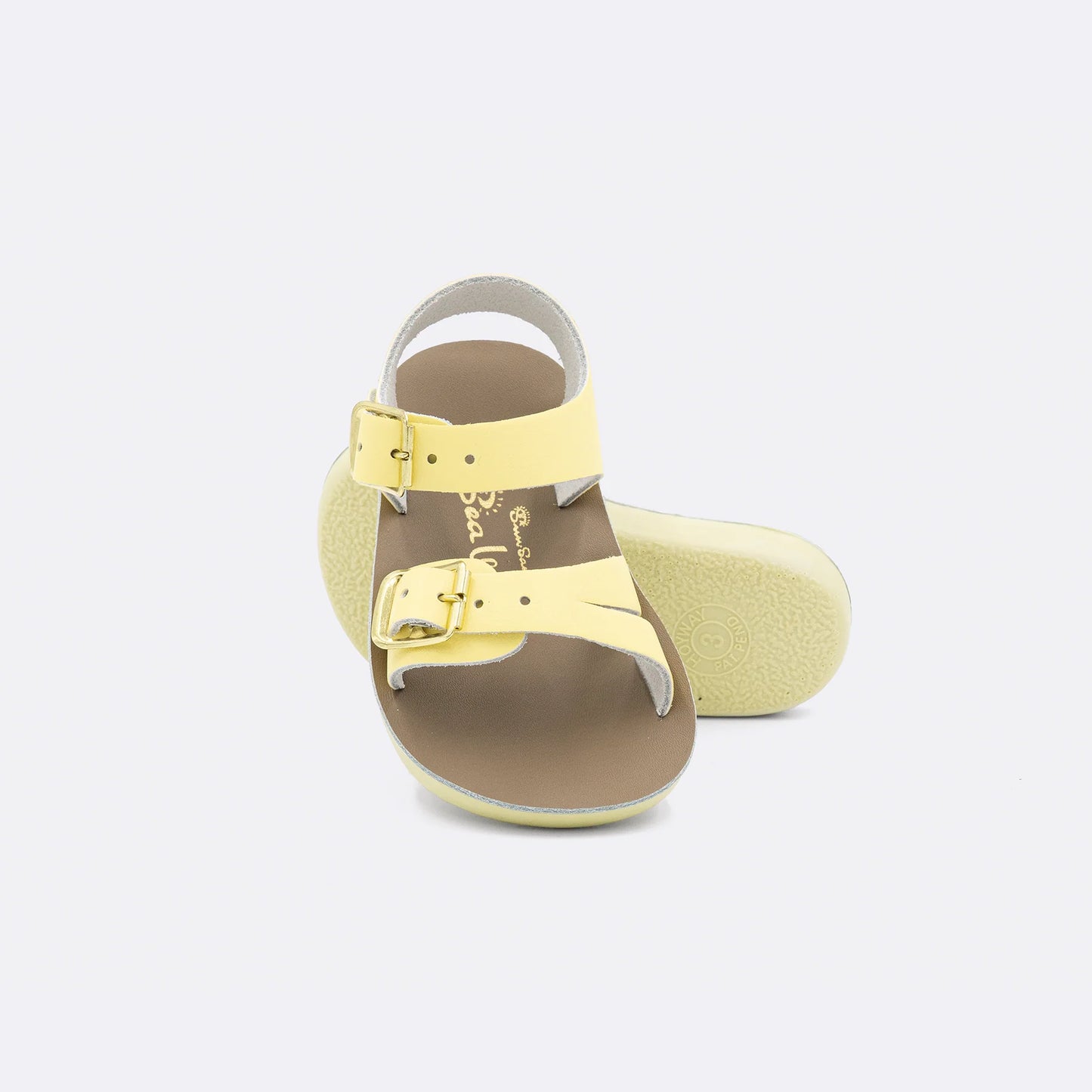 Sun-San Saltwater See Wee Baby Sandals--Butter