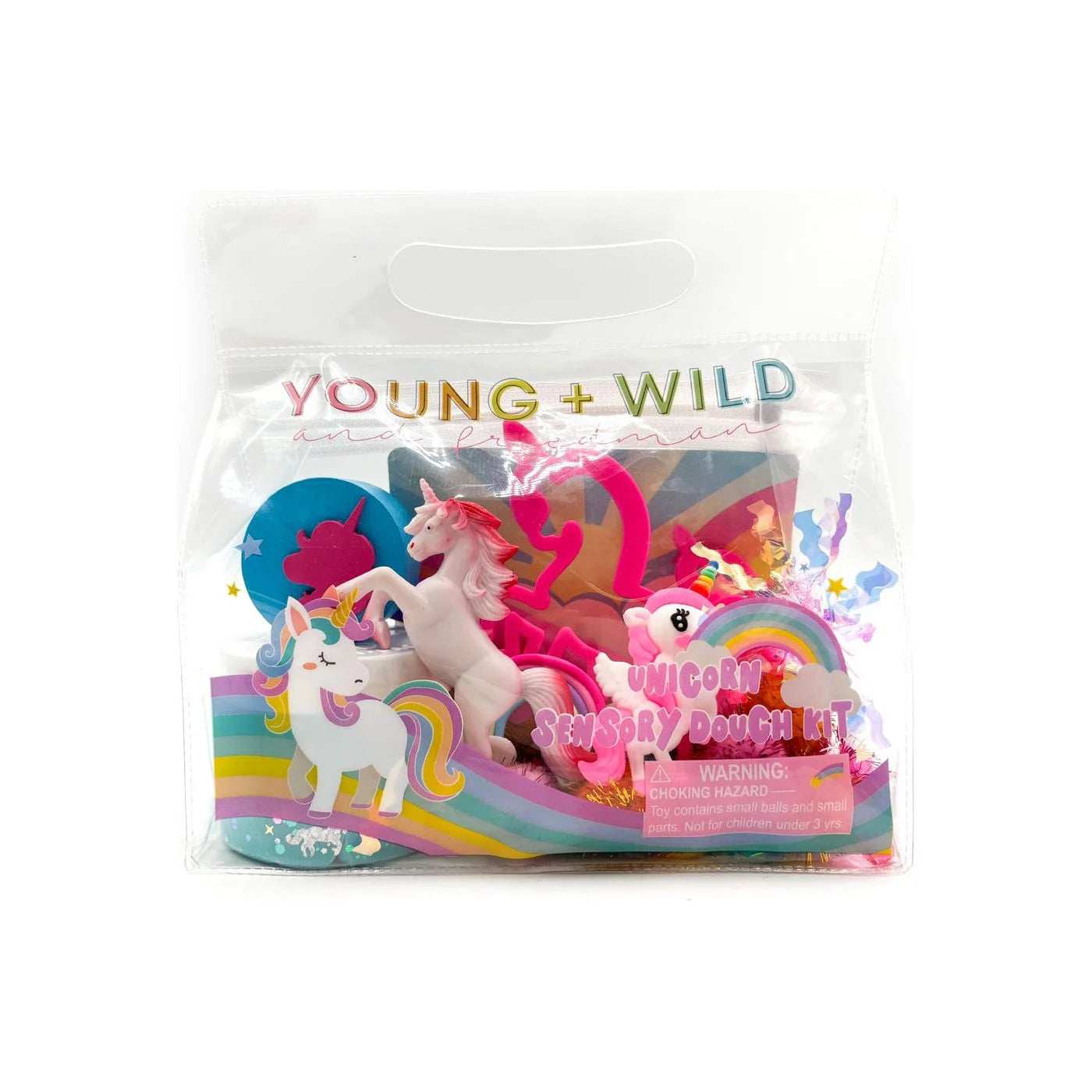 Young, Wild and Friedman Sensory Dough Bag--Unicorn