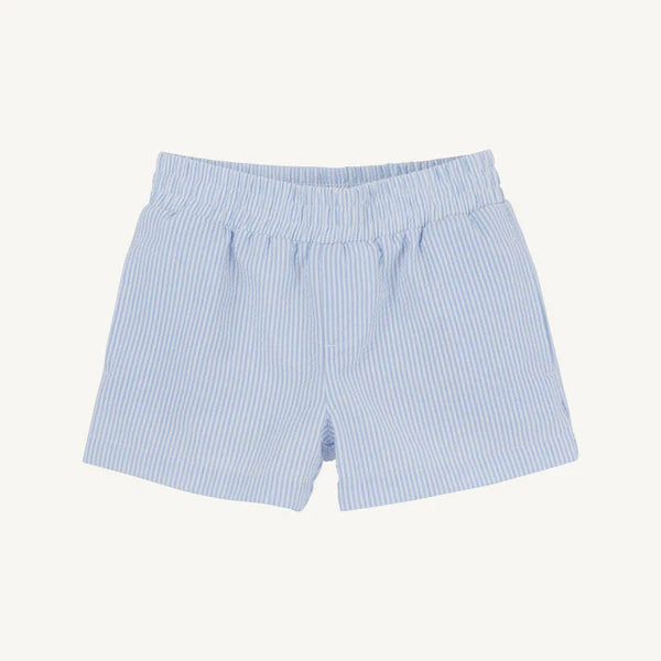 Beaufort Bonnet Sheffield Shorts--Breakers Blue Seersucker
