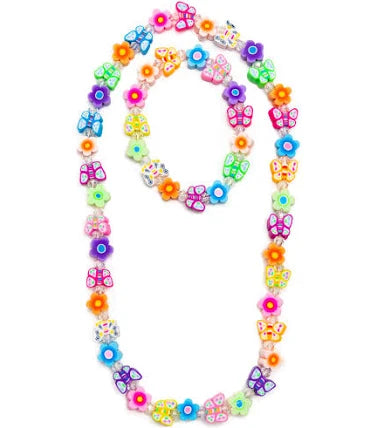 Great Pretenders Flutter Flowers Necklace Set