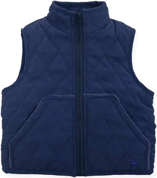Widgeon Barn Vest--Navy Blue