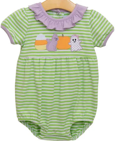 Trotter Street Halloween Ruffle Bubble