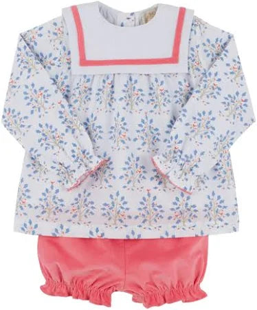 Beaufort Bonnet Katie's Classic Set Little Oak with Parrot Cay Coral Corduroy