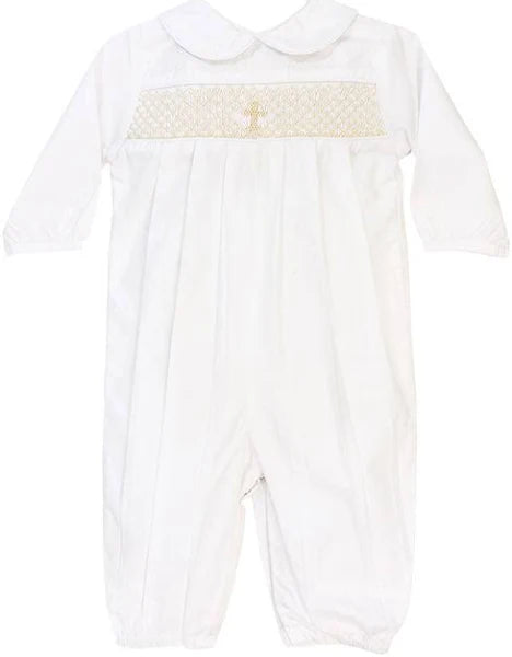 Bailey Boys Ivory Christening Dressy Bubble Long
