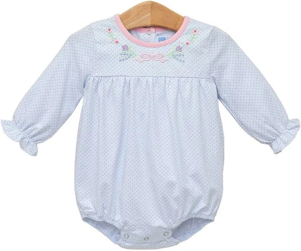 Trotter Street Floral Embroidery Bubble