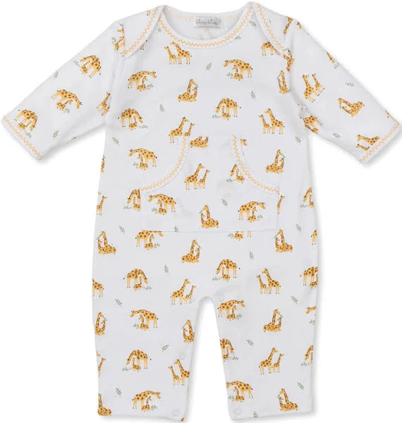 Kissy Kissy Giraffe Duo Footless Playsuit