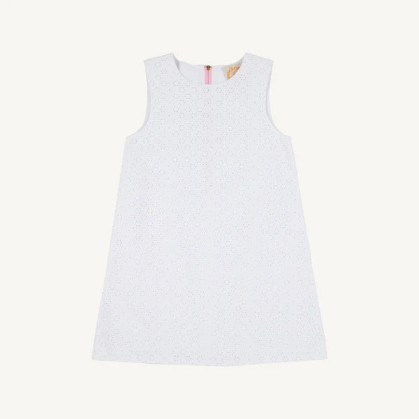 Beaufort Bonnet Sleeveless Betts Bow Dress--Worth Avenue White