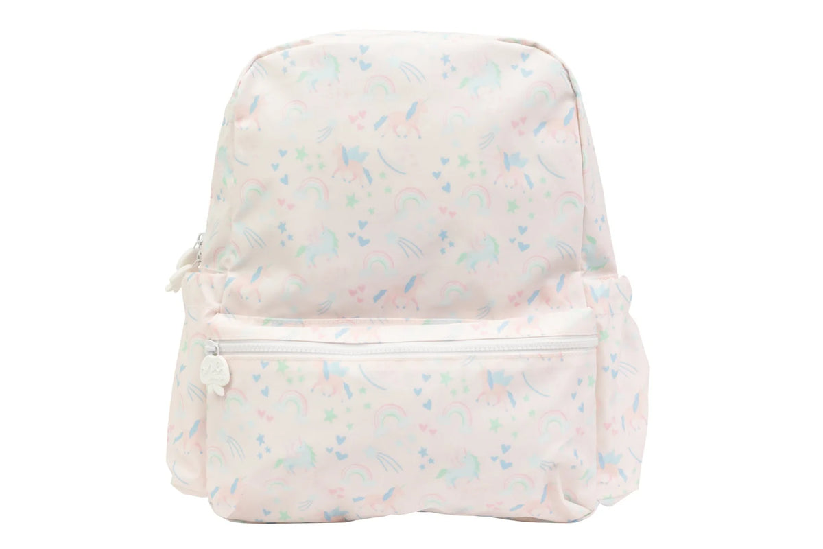 Apple of My Isla Small Backpack--Unicorns