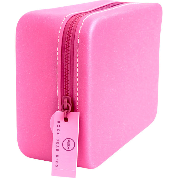 Boca Bear Kids Pink Glitter Gel Pouch