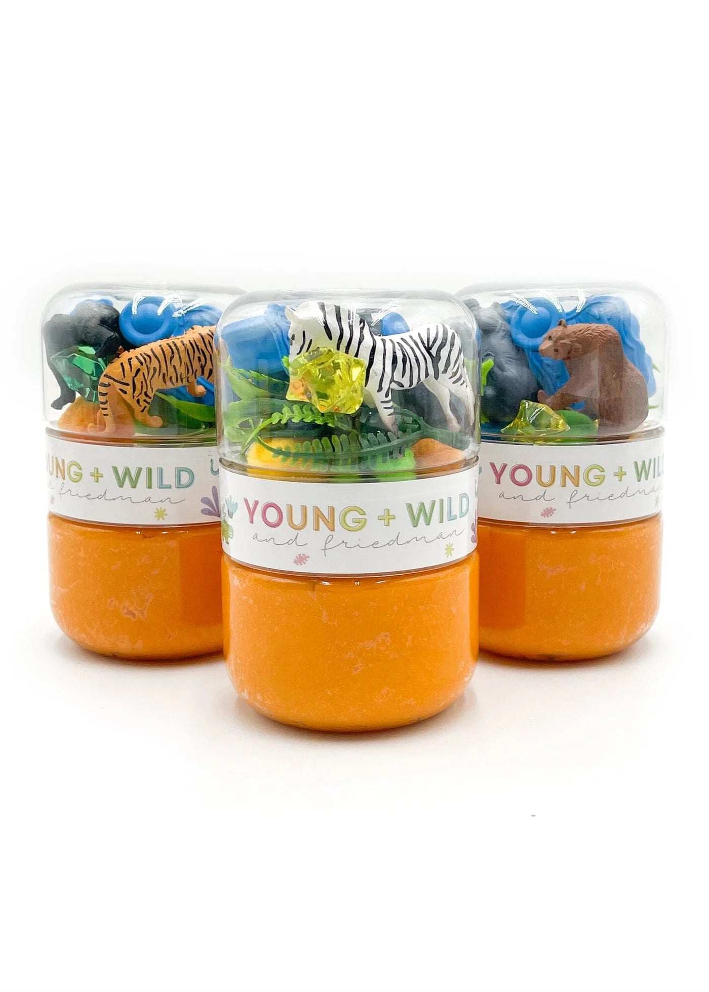 Young, Wild and Friedman Grab and Go Jar--Zoo