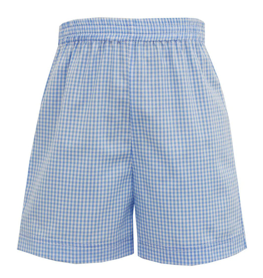 Anavini Peter Rabbit Blue Gingham Boy's Shorts