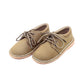 L'Amour Tyler Nubuck Khaki Lace Up Shoe