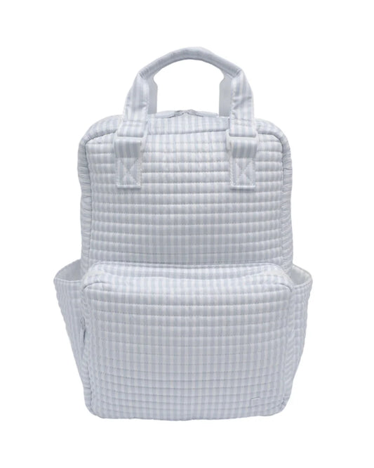 TRVL Design Quilted All You Need Bag--Pimlico Stripe Blue