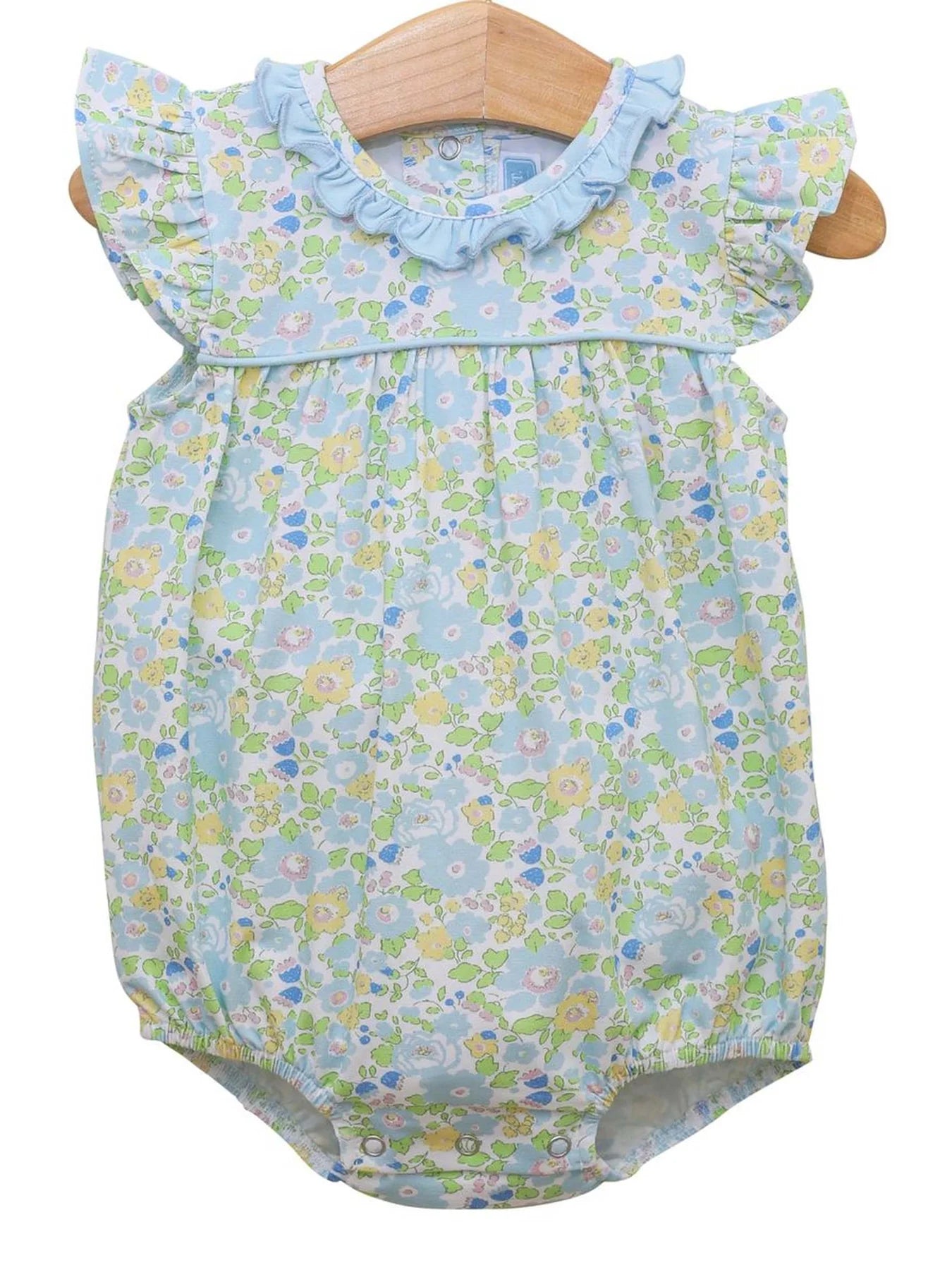 Trotter Street Blooming Floral Ruffle Bubble