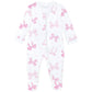 Lyda Baby Lovely Bows Zipper Footie