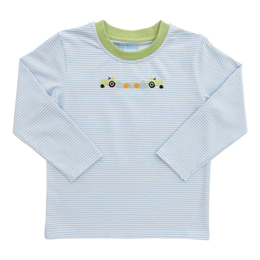 Itsy Bitsy Tractor Pumpkin Long Sleeved Shirt