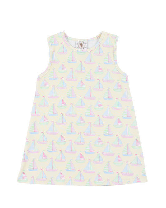 Cypress Row Seas the Day Sleeveless Susie Swing Dress