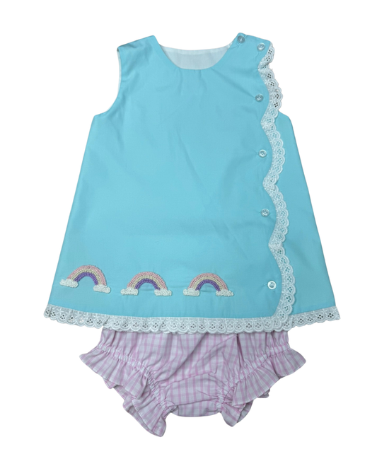 Whimsy Bay Over the Rainbow Bloomer Set