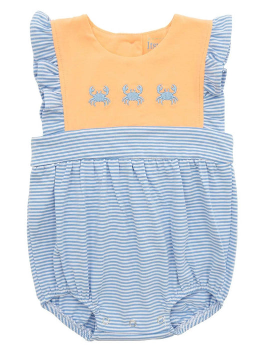 Itsy Bitsy Crab Trio Ruffle Bubble