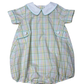 Whimsy Bay Pastel Prep Plaid Collared Bubble