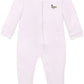 Lyda Baby Duck by the Lake Zipper Footie--Light Pink