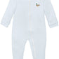 Lyda Baby Duck By The Lake Zipper Footie--Light Blue