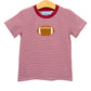 Trotter Street Football Shirt--Crimson