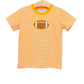 Trotter Street Football Shirt--Orange