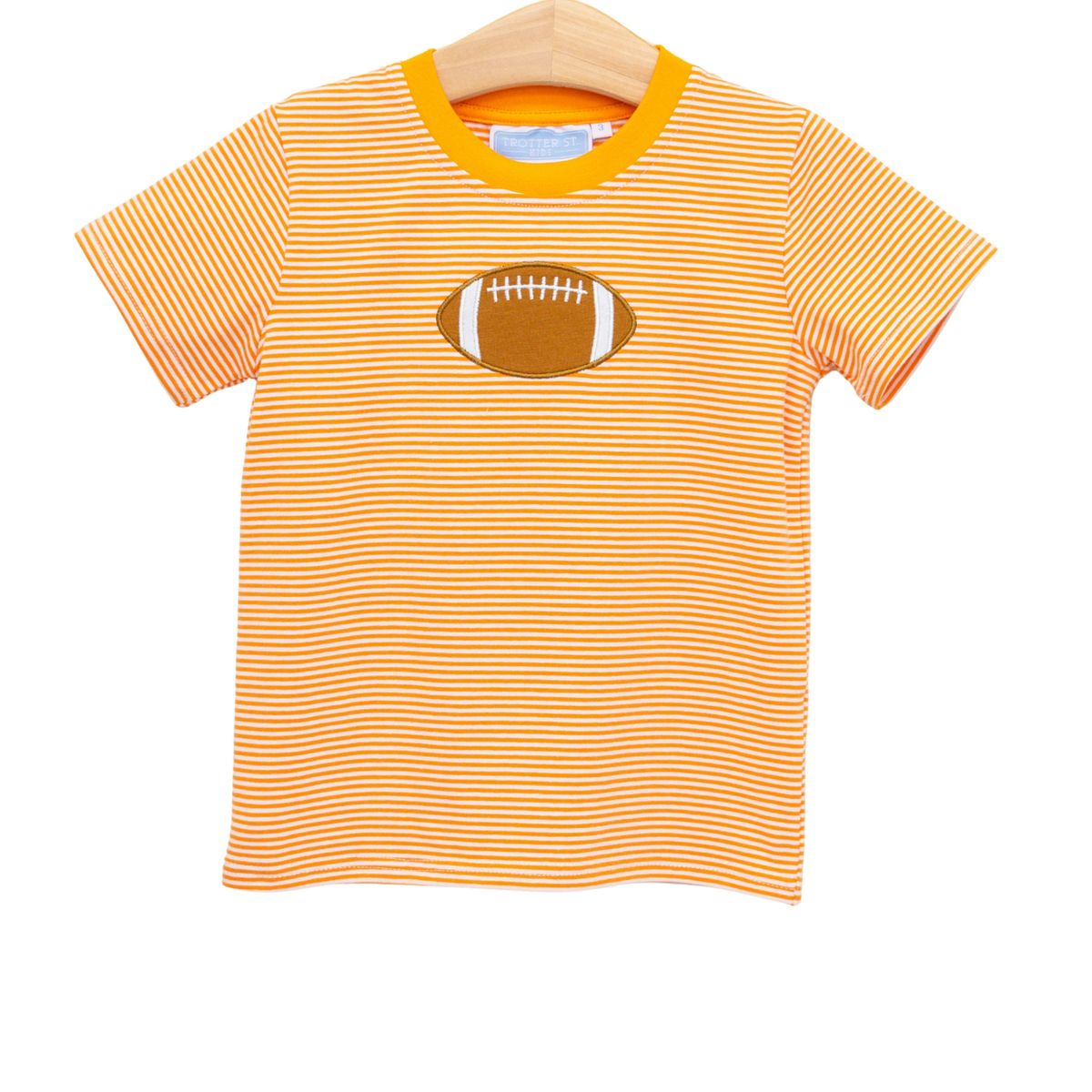Trotter Street Football Shirt--Orange