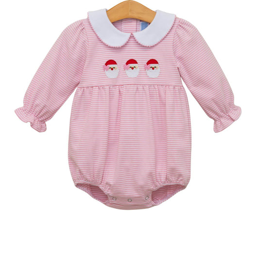 Trotter Street Santa Trio Bubble--Pink