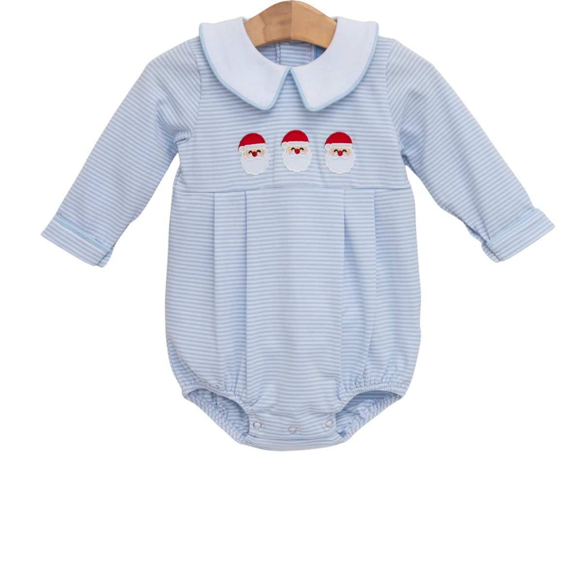 Trotter Street Santa Trio Bubble--Blue
