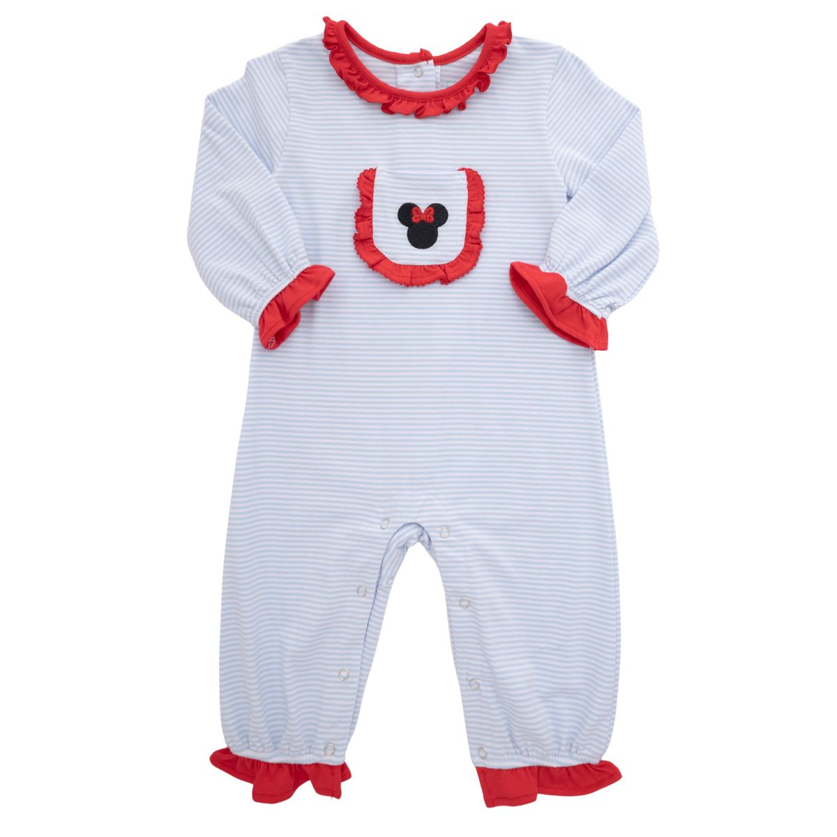 Itsy Bitsy Mouse Ruffle Romper
