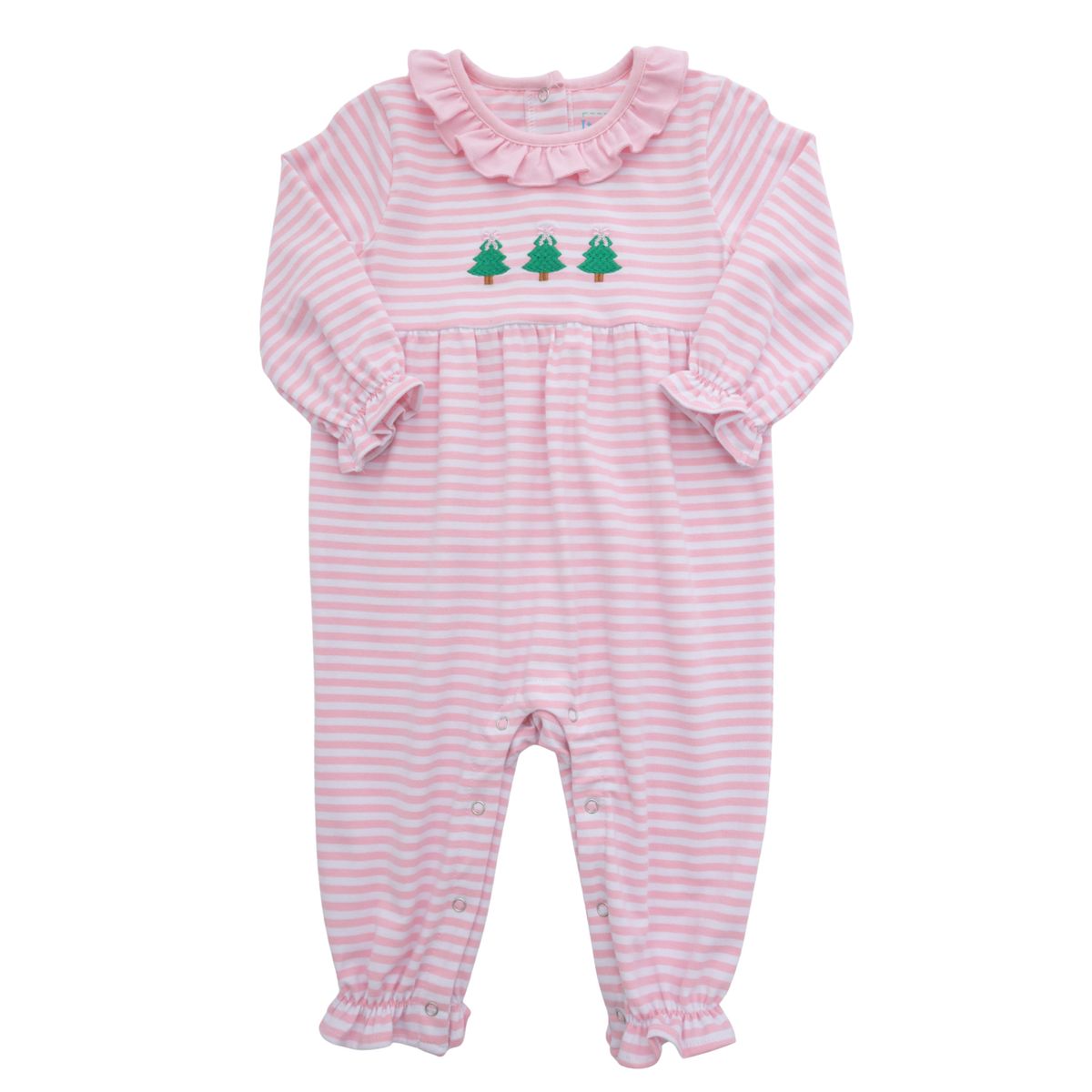 Itsy Bitsy Christmas Tree Ruffle Romper
