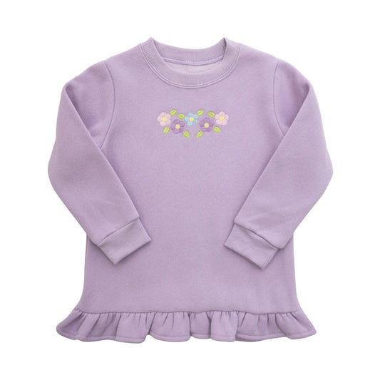 Itsy Bitsy Flower Ruffle Pullover