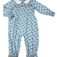 Whimsy Bay Duck Days Collared Romper