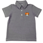 Whimsy Bay Orange & Purple Tiger Polo