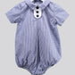 Baby Blessings Navy Gingham Julian Bubble