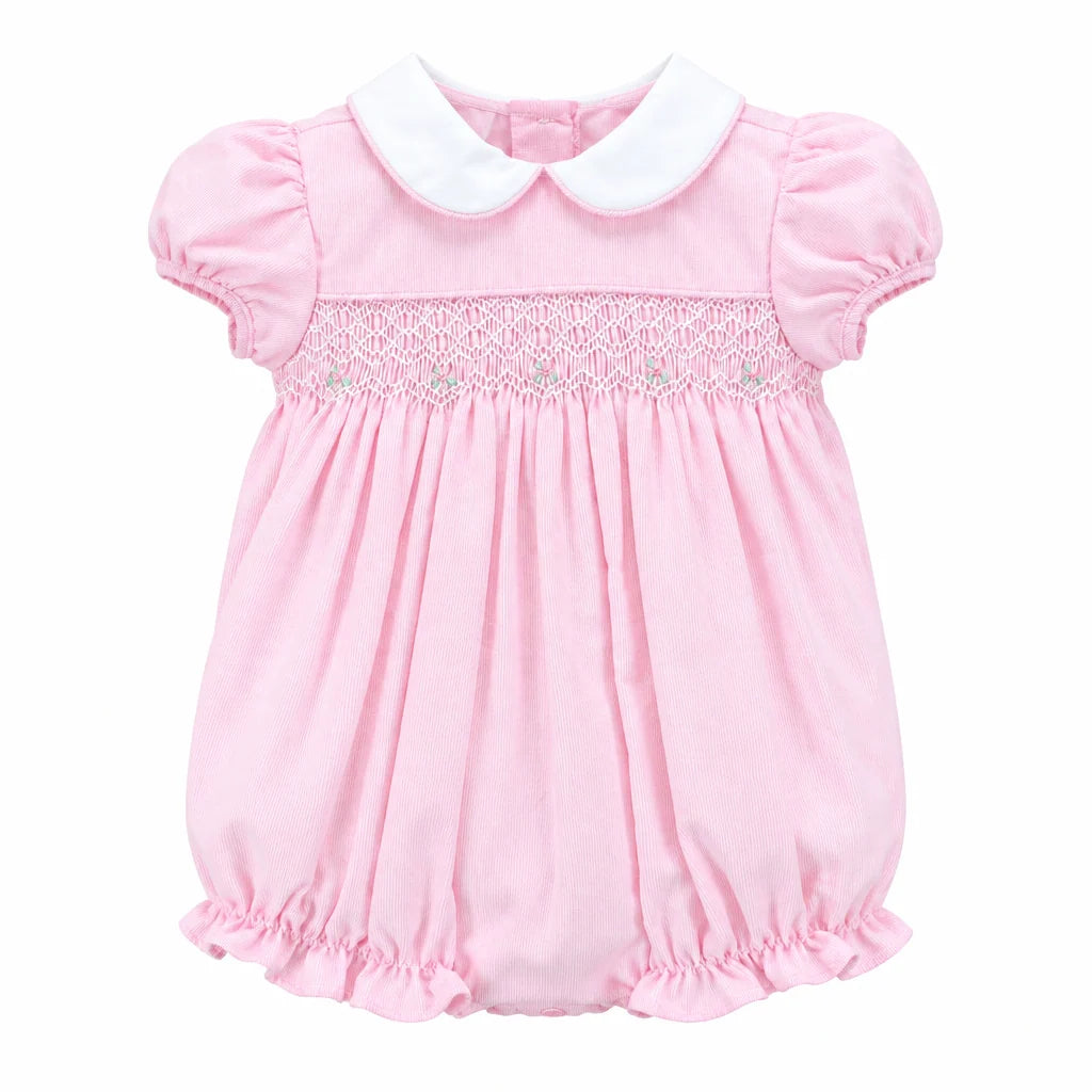 Baby Blessings Pink Geometric Grace Bubble