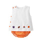 Krewe Kids Liam Diaper Set, Clemson Tigers