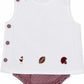 Krewe Kids Liam Diaper Set, Garnet Gamecock