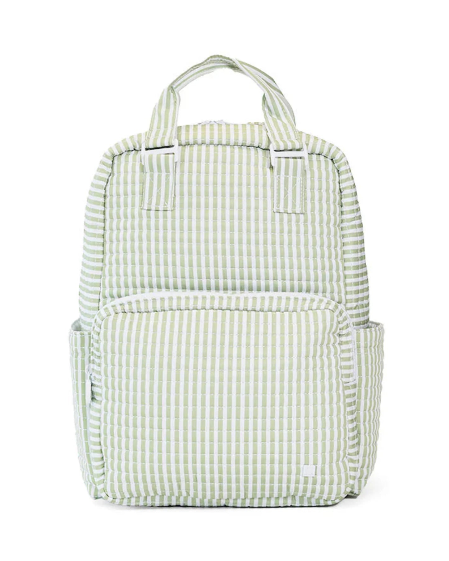 TRVL Design Quilted All You Need Bag--Pimlico Stripe Sage