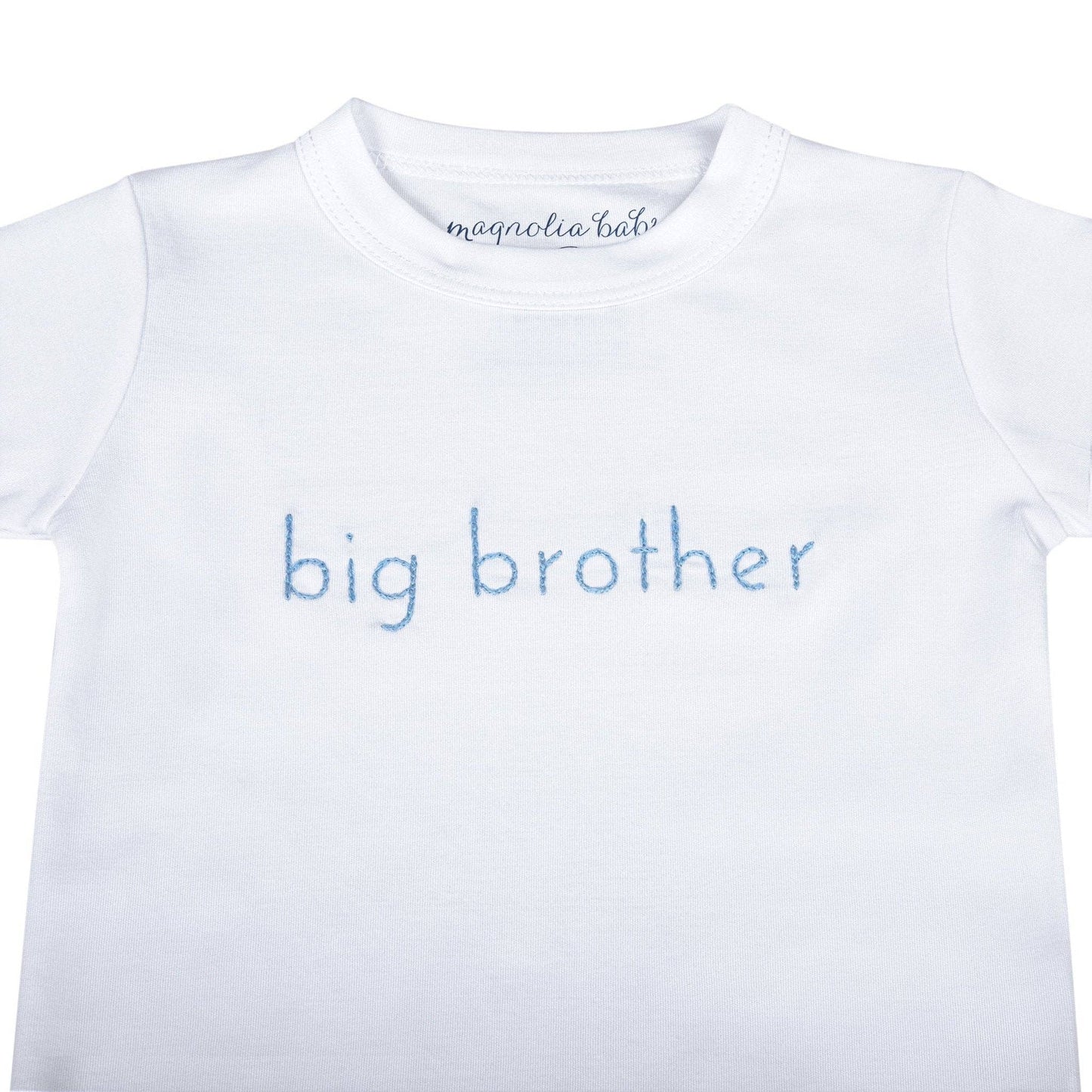 Big Sister Embroidered Long Pajamas