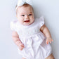 Magnolia Baby Julia Smocked Bubble - Pink