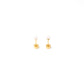Pip Pop Post Mini Pearl Stud Earrings - Hypoallergenic, Flat Back, Girl