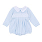 Magnolia Baby Classics Smocked Long Sleeve Bubble - Light Blue
